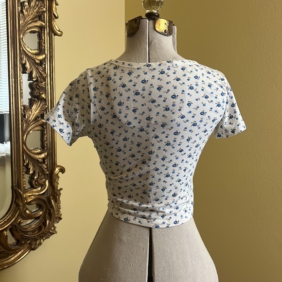 Brandy Melville Wrap Top - Picture 2 of 3